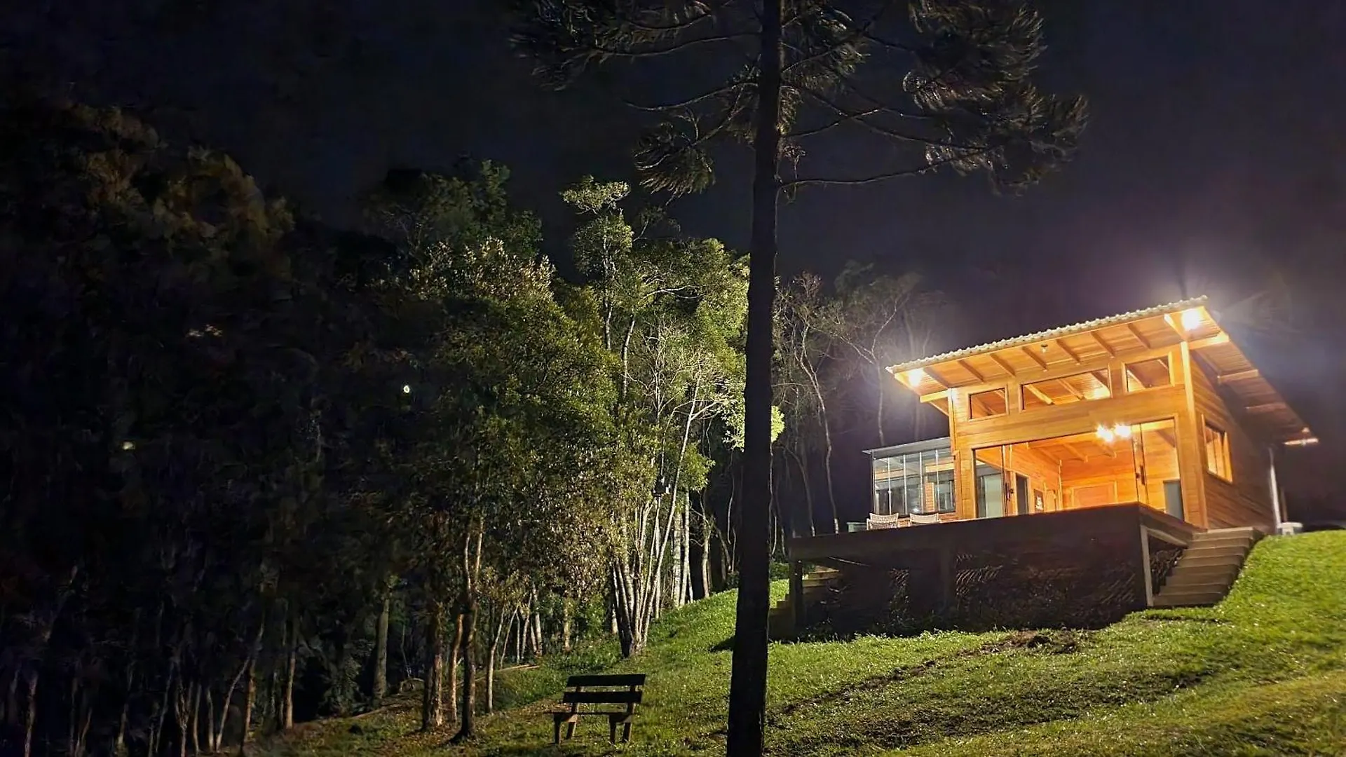 Дом отдыха Cabana Bad Wolf - Rancho Queimado - Sc Бразилия