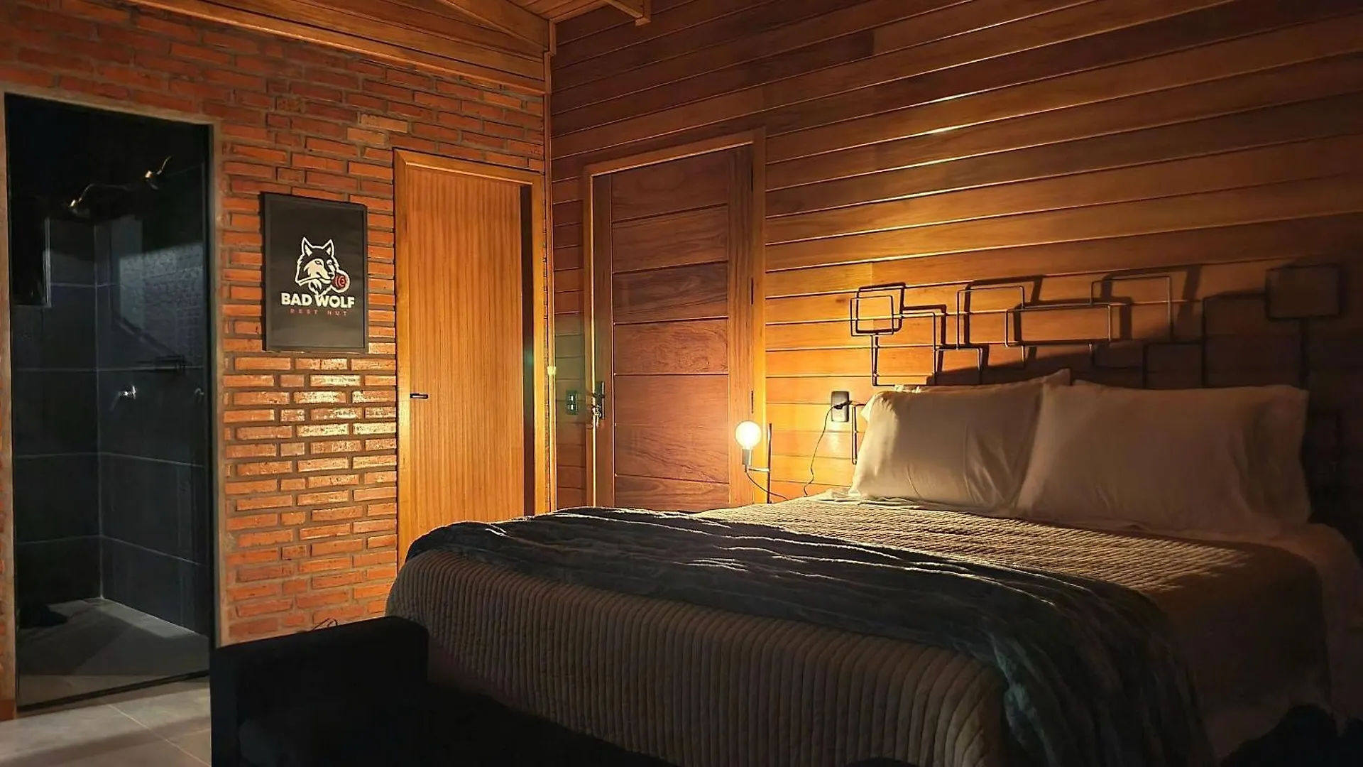 Cabana Bad Wolf - Rancho Queimado - Sc 펜션