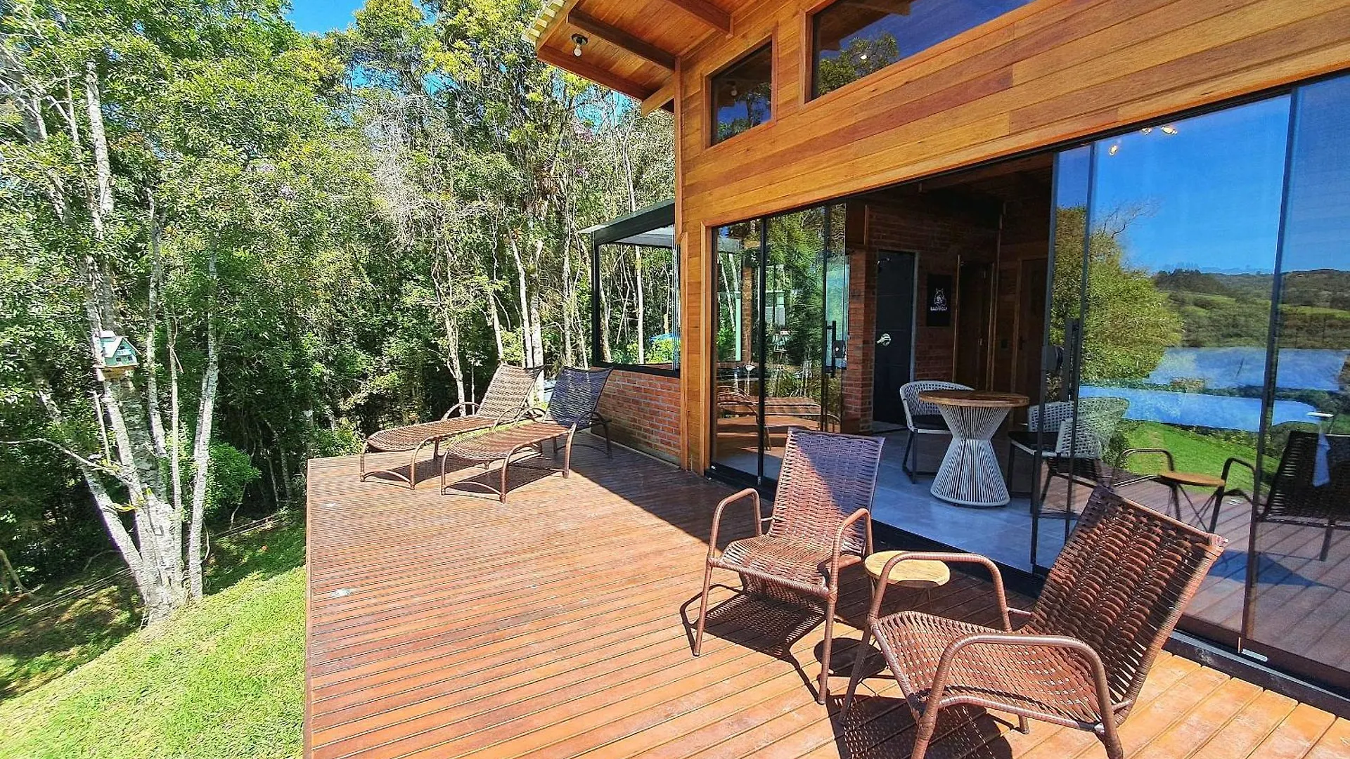 Cabana Bad Wolf - Rancho Queimado - Sc 펜션